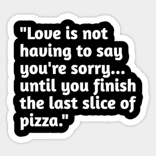 Funny love humour Sticker